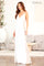 Prom Dresses Prom Long Sequin Formal Beaded Evening Dress Ivory