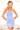 Cocktail Dresses Fitted Cocktail Short Dress Periwinkle Multi