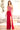 Prom Dresses Beaded Formal Long Fitted Sequin Prom Gown Red/Silver