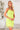 Cocktail Dresses Short Fitted Sequin Mini Cocktail Dress Lime