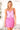 Homecoming Dresses Short Fitted Sequin Mini Cocktail Dress Strawberry