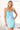 Homecoming Dresses Short Fitted Sequin Mini Cocktail Dress Turquoise