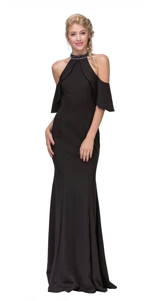 Formal Dresses Long Evening Prom Formal Dress Eureka Fashion 6110 Black