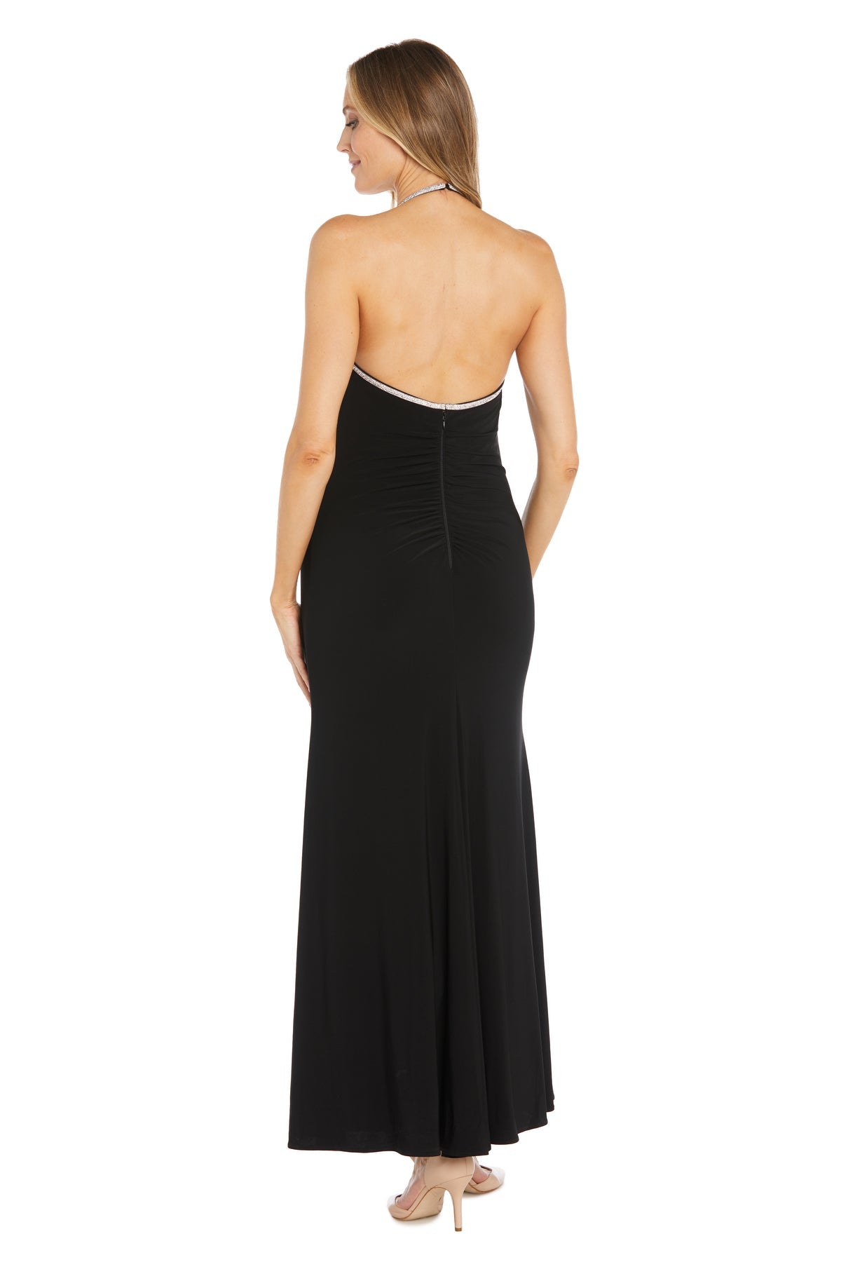 R&M Richards 6143 Long Fitted Evening Formal Prom Dress