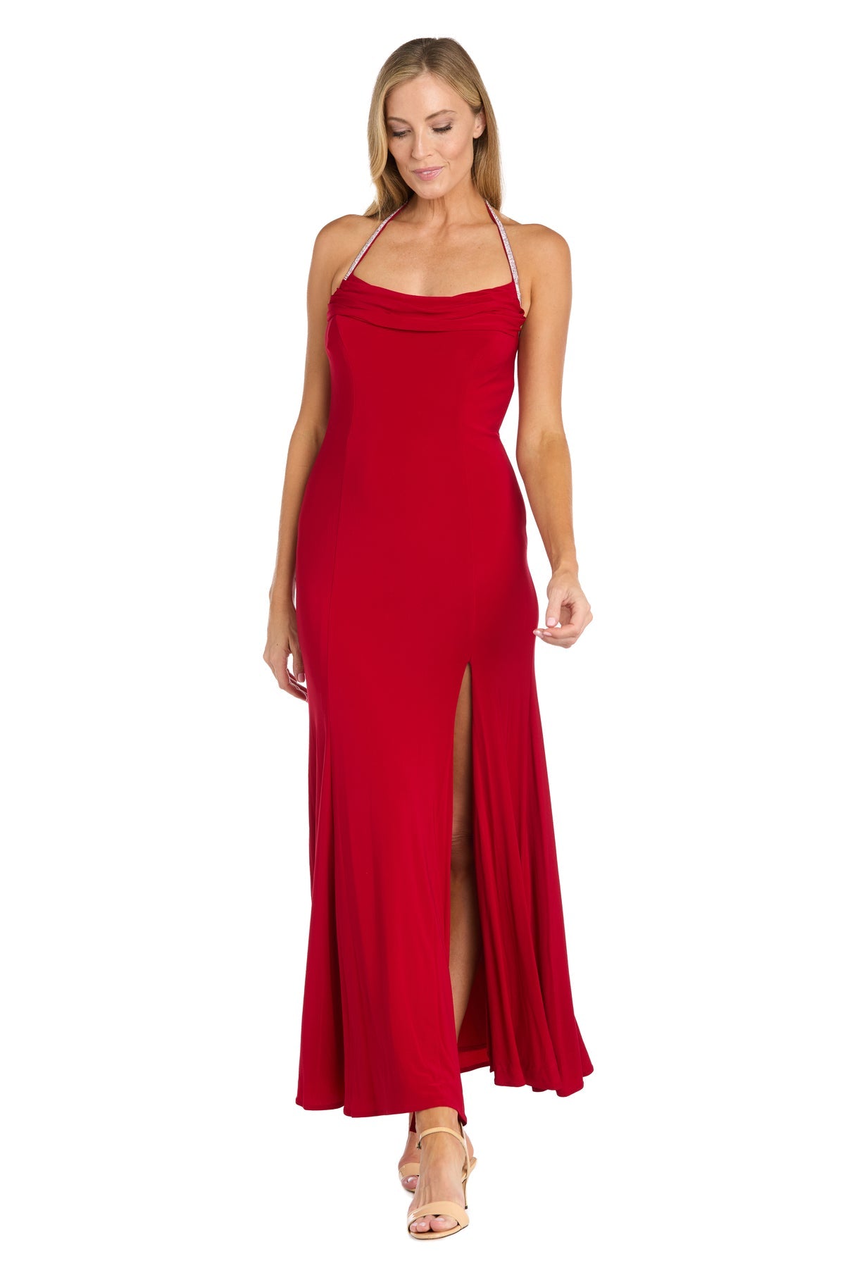 R&M Richards 6143 Long Fitted Evening Formal Prom Dress