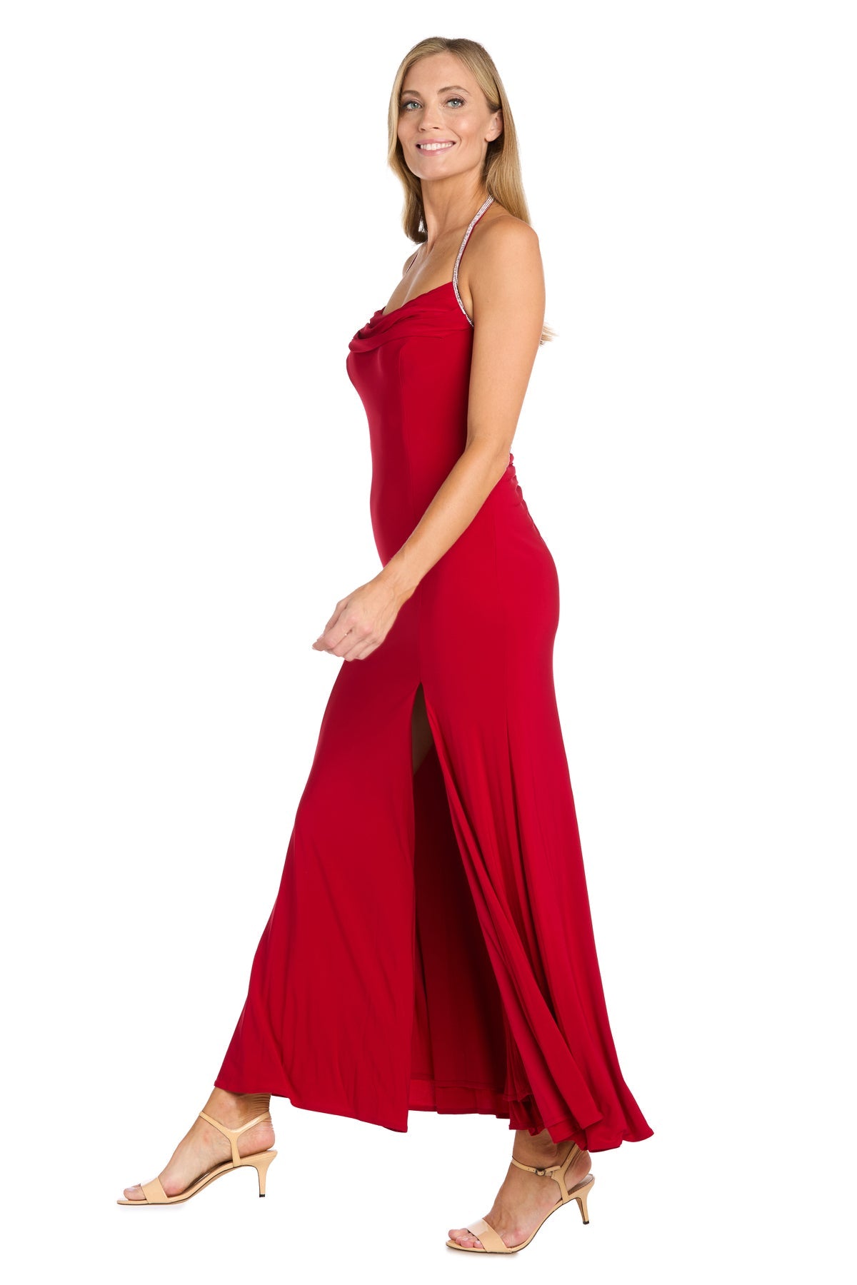 R&M Richards 6143 Long Fitted Evening Formal Prom Dress