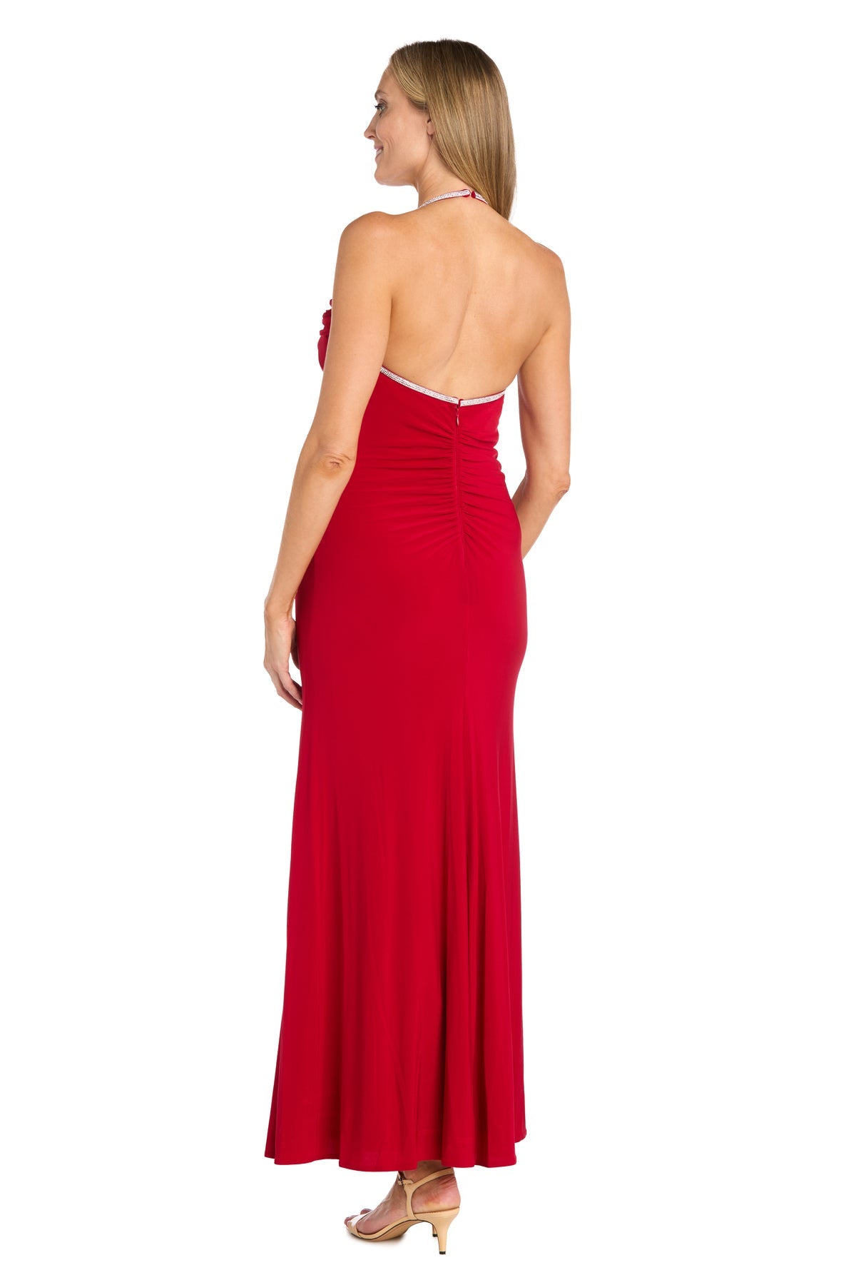 R&M Richards 6143 Long Fitted Evening Formal Prom Dress