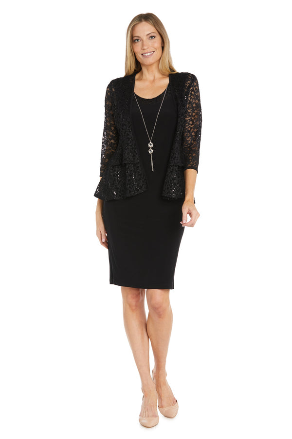 Short Mother of the Bride Dress Jacket R&M Richards 6145