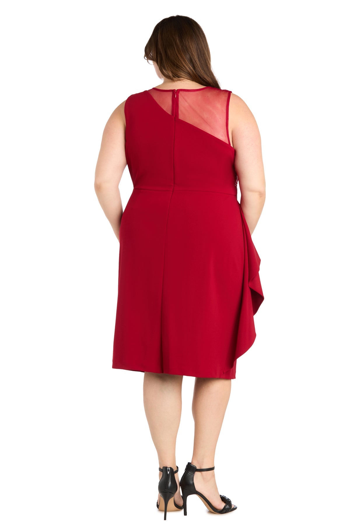 R&M Richards 6151W Short Cocktail Plus Size Dress