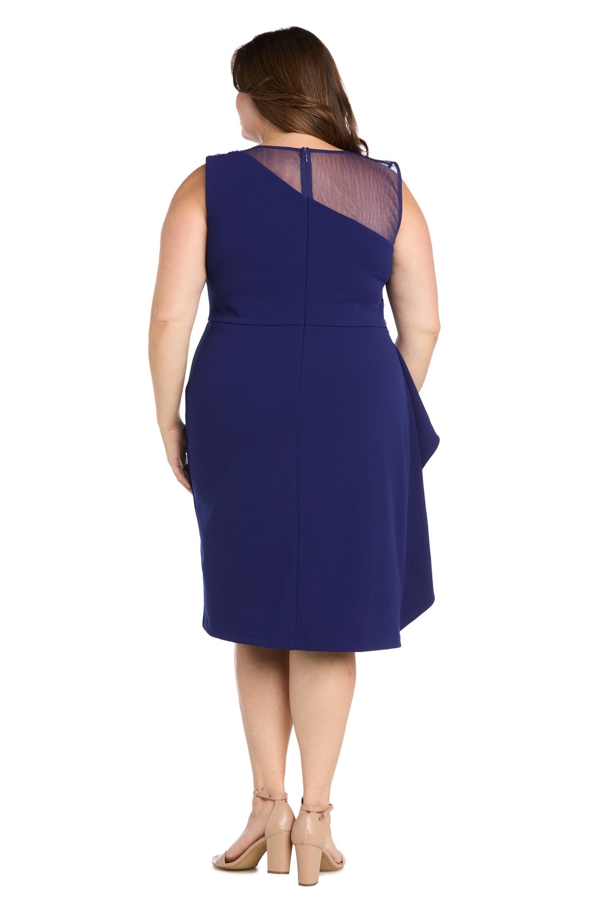R&M Richards 6151W Short Cocktail Plus Size Dress
