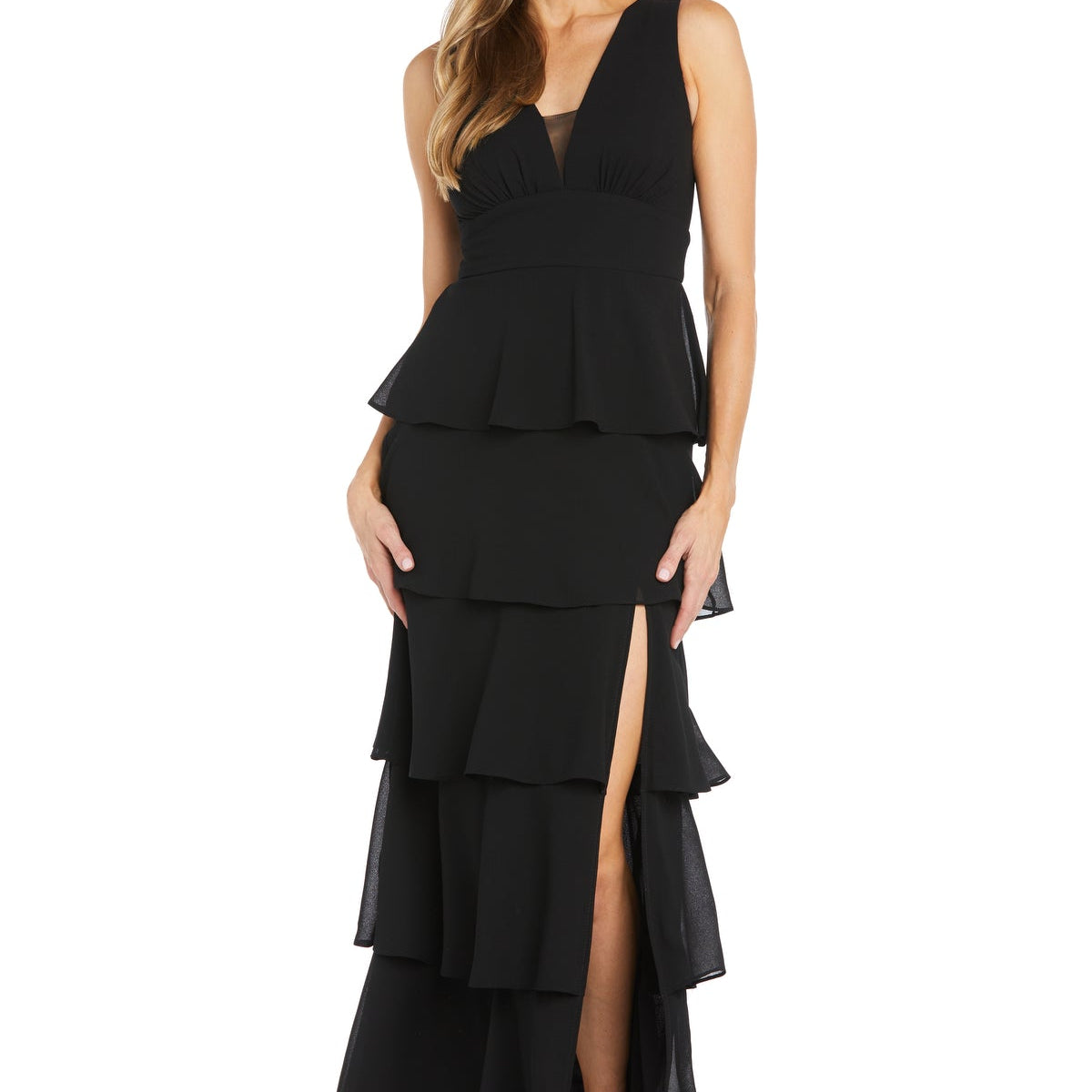 formal dresses macquarie centre R&M Richards 6166 Black 14 Sale color_Dark green