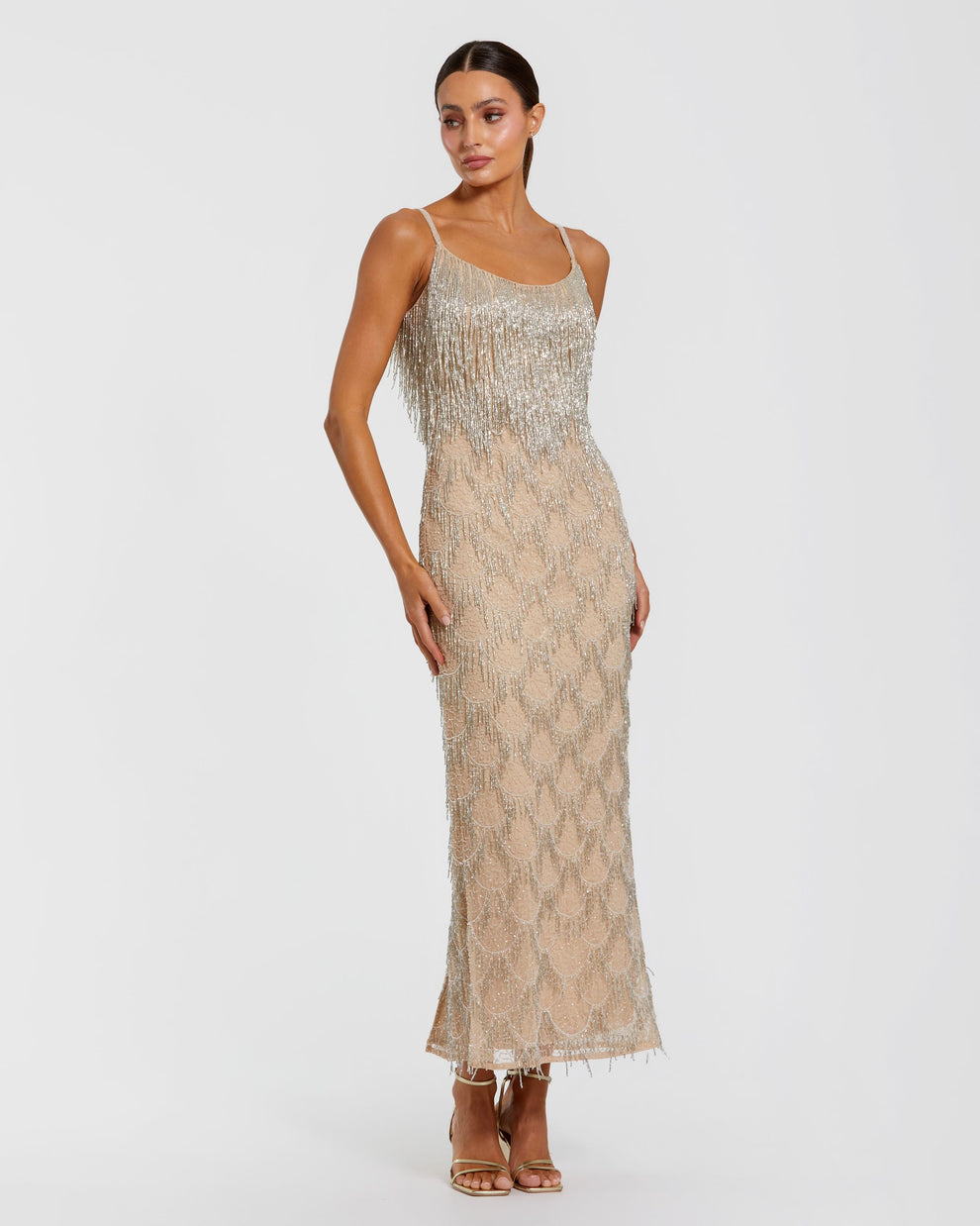 Scoop Floor-Length Sequin Formal Sheath Mac Duggal 6172