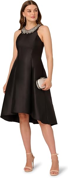 Adrianna Papell AP1E212055 A Line High Low Cocktail  Dress