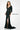 Formal Dresses A Line Formal Long Beaded Dress Black/Nude