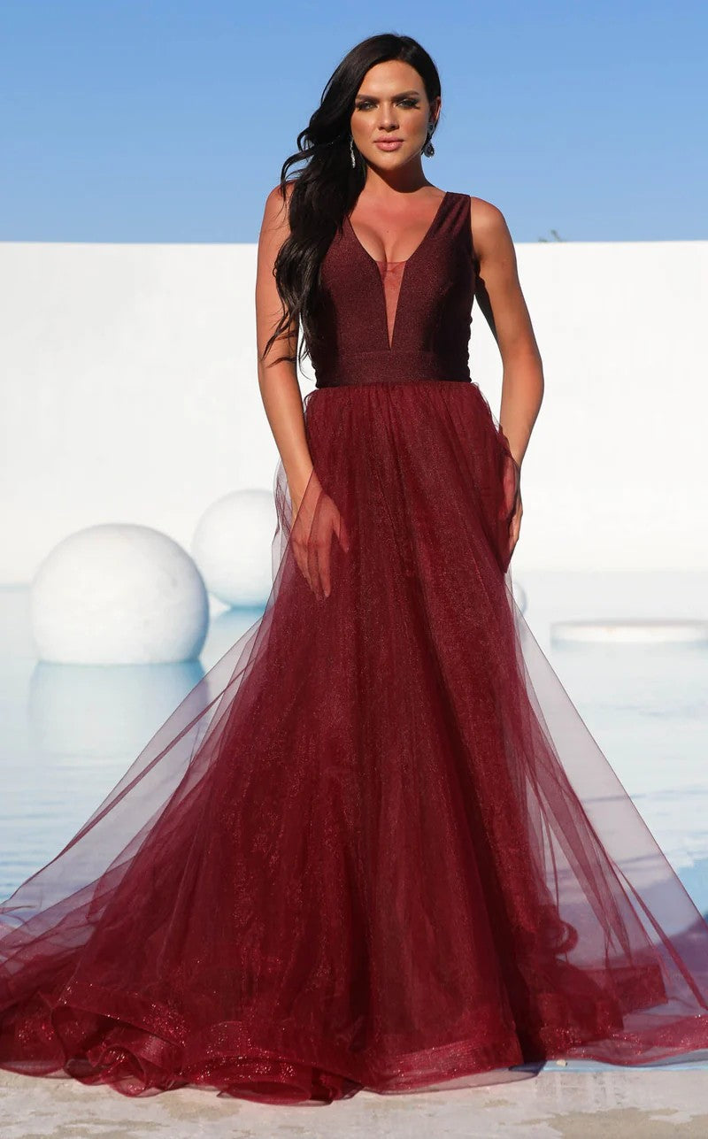 Jessica Angel 627 Prom Long A Line Formal Dress