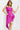 Cocktail Dresses Short Homecoming Pleated Peplum Cocktail Dress Orchid
