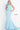 Prom Dresses Long Fitted Mermaid Evening Formal Prom Dress Light Blue