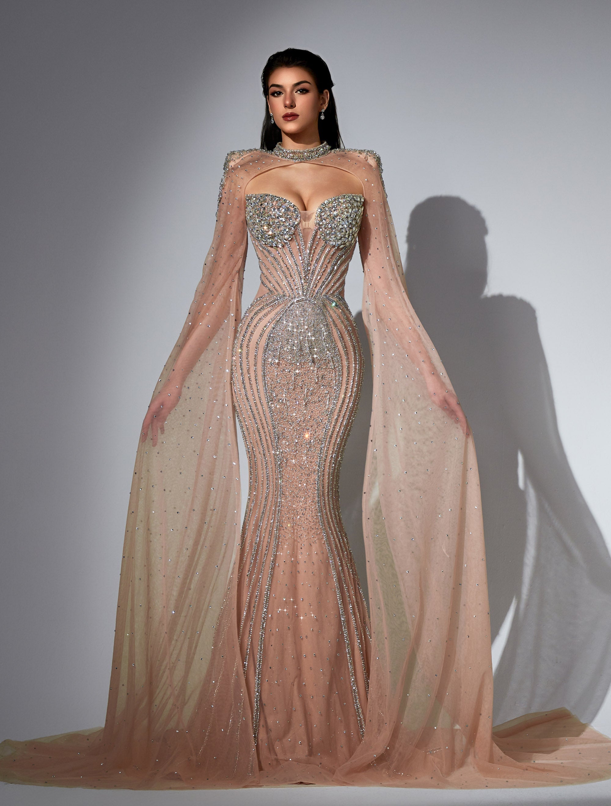 Sweetheart Floor-Length Sequin Evening Mermaid Luscious Delia LD11478 Pre Order