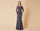 Formal Dresses Long Fitted Formal Evening Dress Graphite