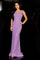 Prom Dresses Fitted Formal Long Sequin Prom Dress Candy Purple