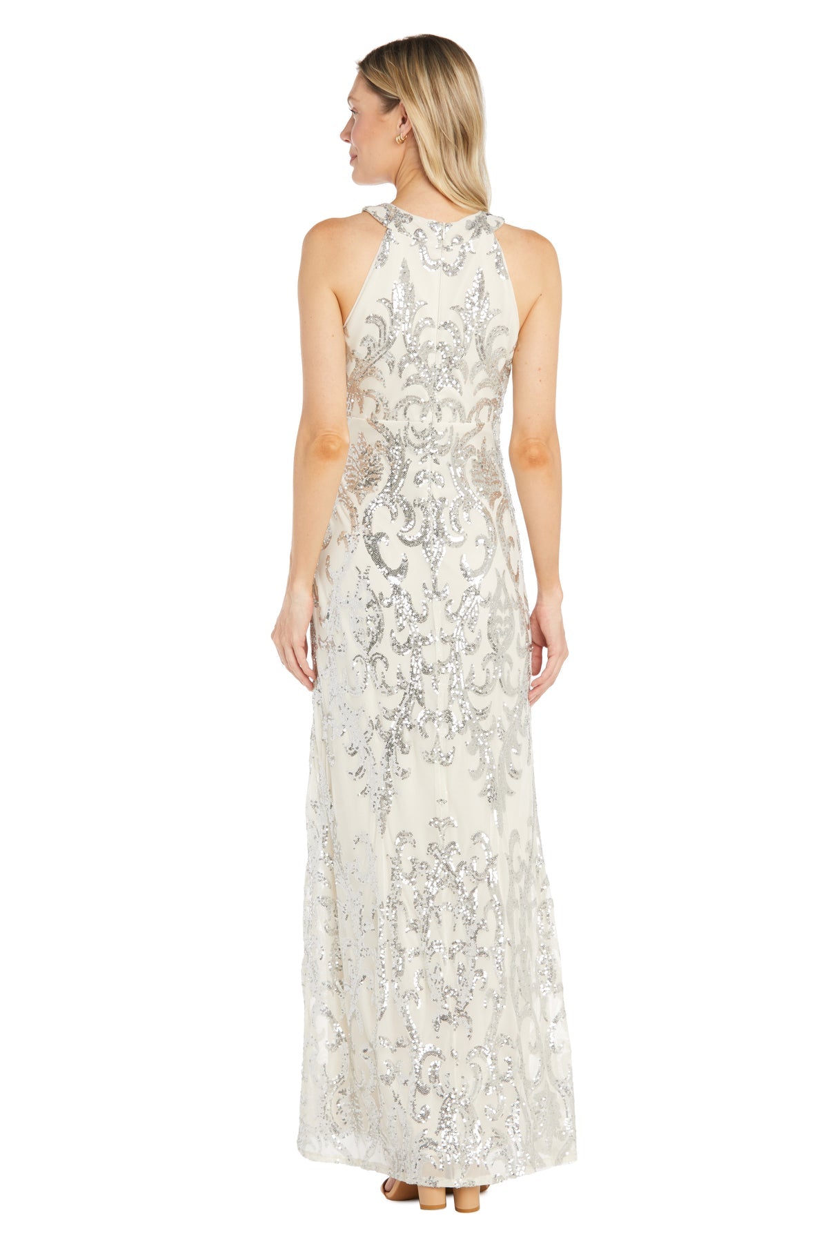 R&M Richards 6616 Sequin Long Formal Prom Dress