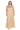 Plus Size Dresses Long Formal Pleated Metallic Plus Size Dress Champagne