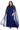 Plus Size Dresses Plus Size A Long Formal Cape Dress Electric Blue
