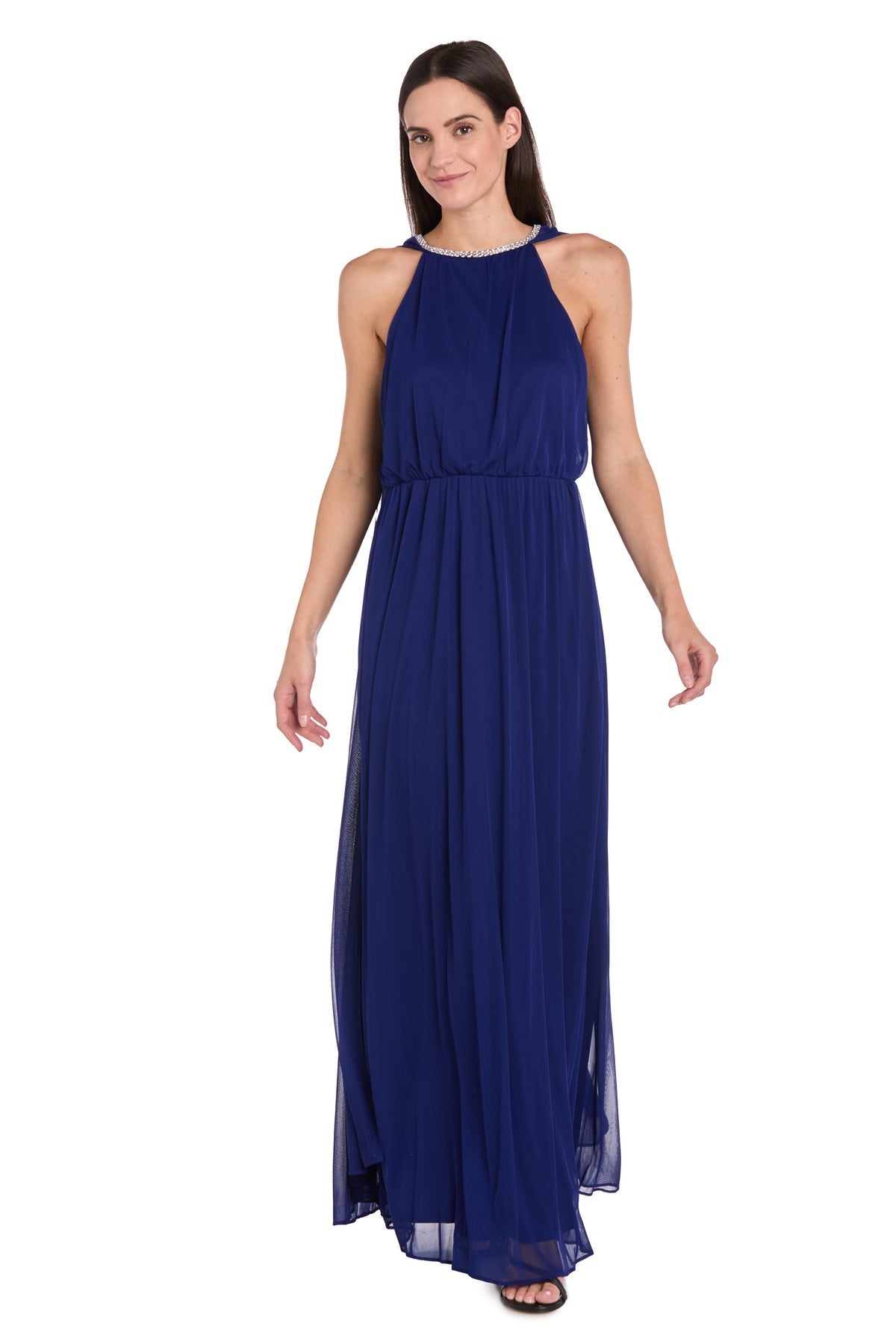 R&M Richards 6635 Long A Line Formal Evening Cape Dress