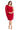 Plus Size Dresses Plus Size Short Cape Cocktail Dress Red