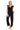Jumpsuit Long Formal Ruffle Petite Jumpsuit Black