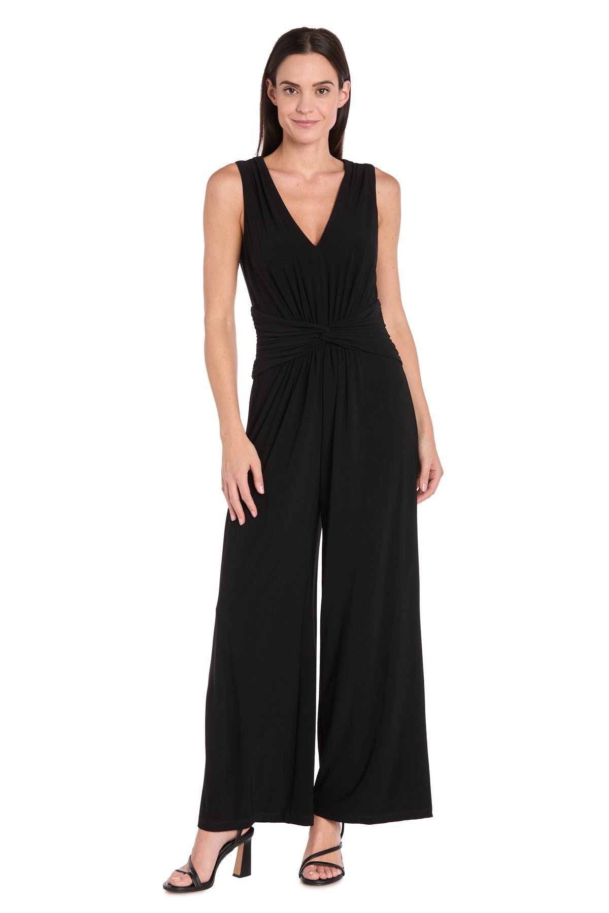 R&M Richards 6687P Long Formal Petite Jumpsuit