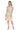 Cocktail Dresses Short Floral Print Cocktail Dress Ivory/Black