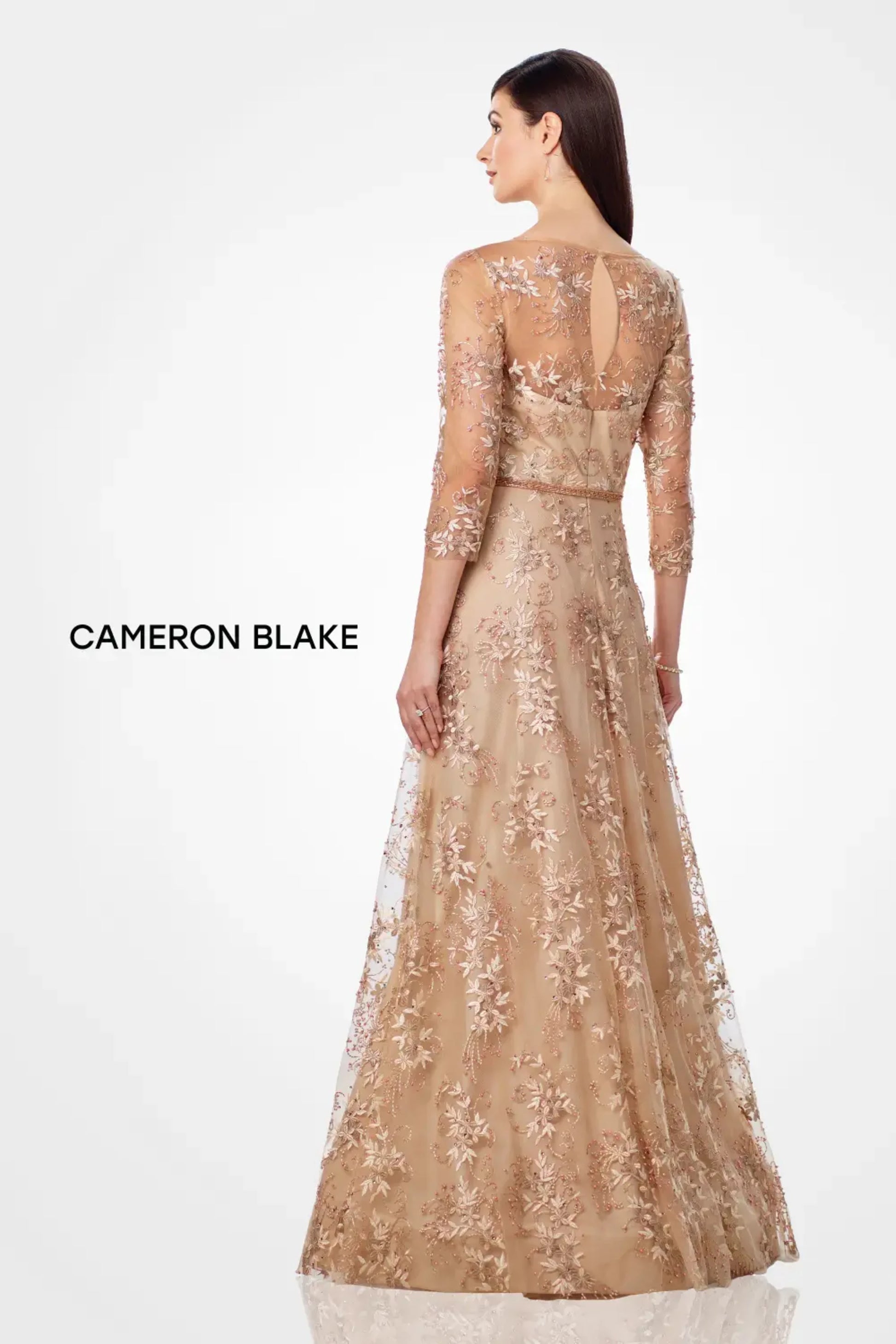 Cameron Blake 118682 Formal Long Mother of the Bride A Line Dress