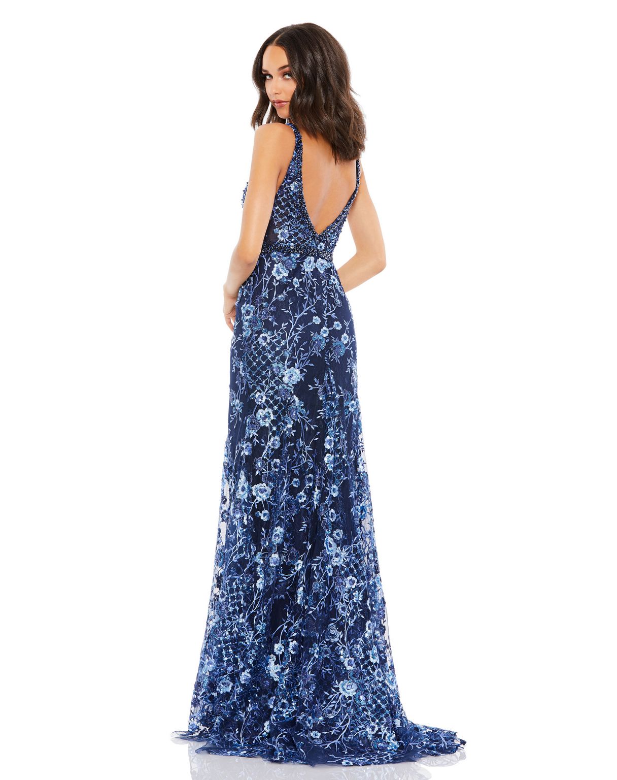 Mac Duggal 67481 Prom Long Sleeveless Formal Dress