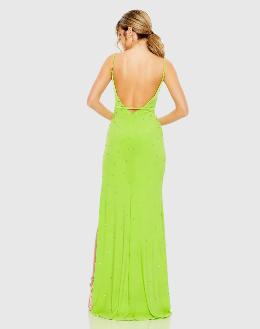 Formal Dresses Fitted Formal Evening Long Dress Apple Green