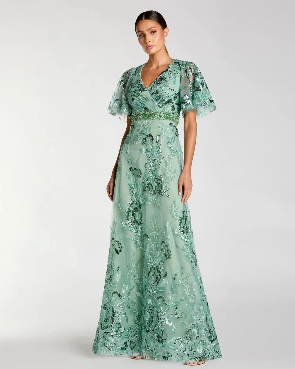 Mac Duggal Long Mother of the Bride Dress 67880 - The Dress Outlet