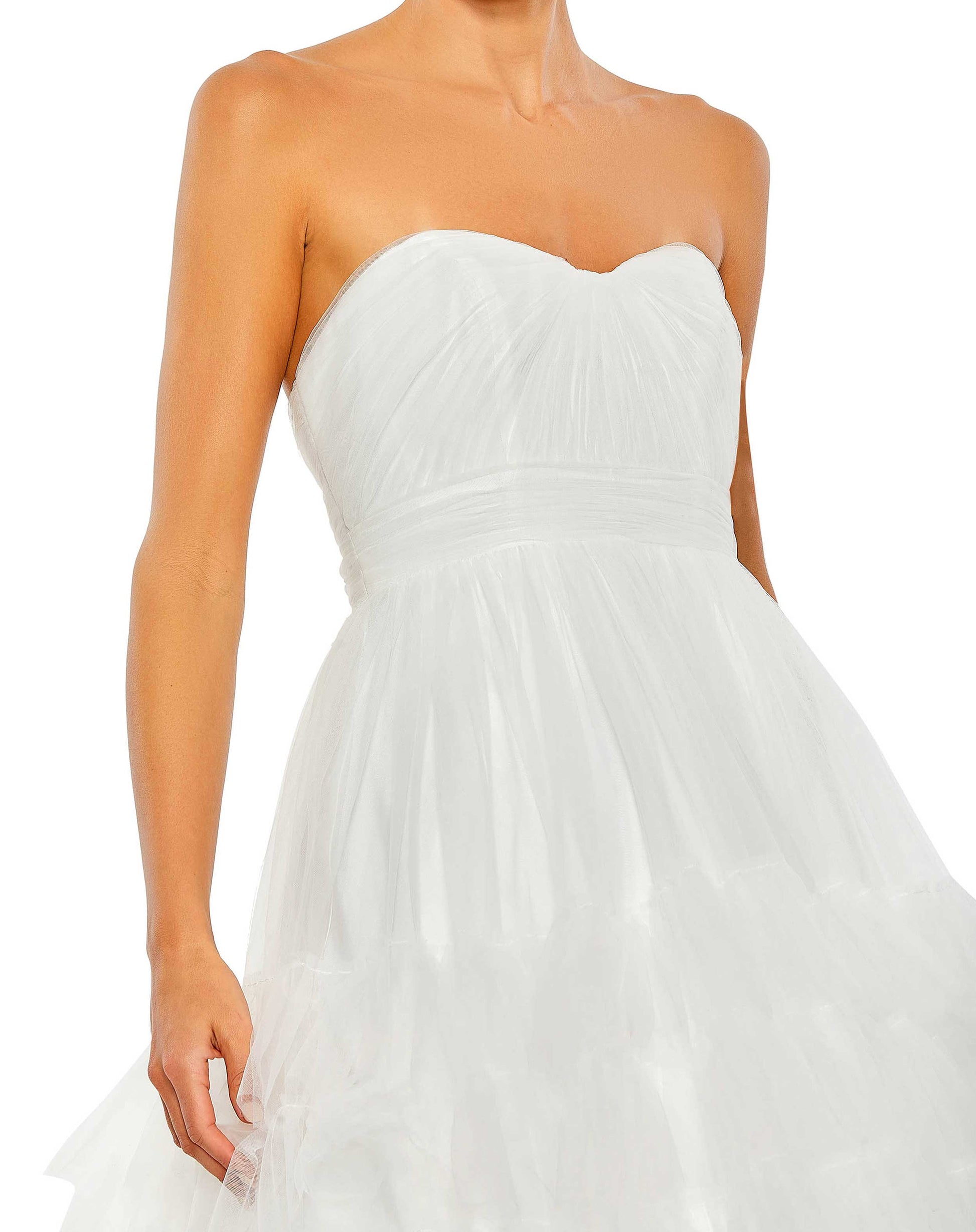 Mac Duggal 67999 Prom Long Strapless Ball Gown