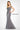 Formal Dresses Beaded Long Formal 3D Floral Applique Evening Gown Smoke