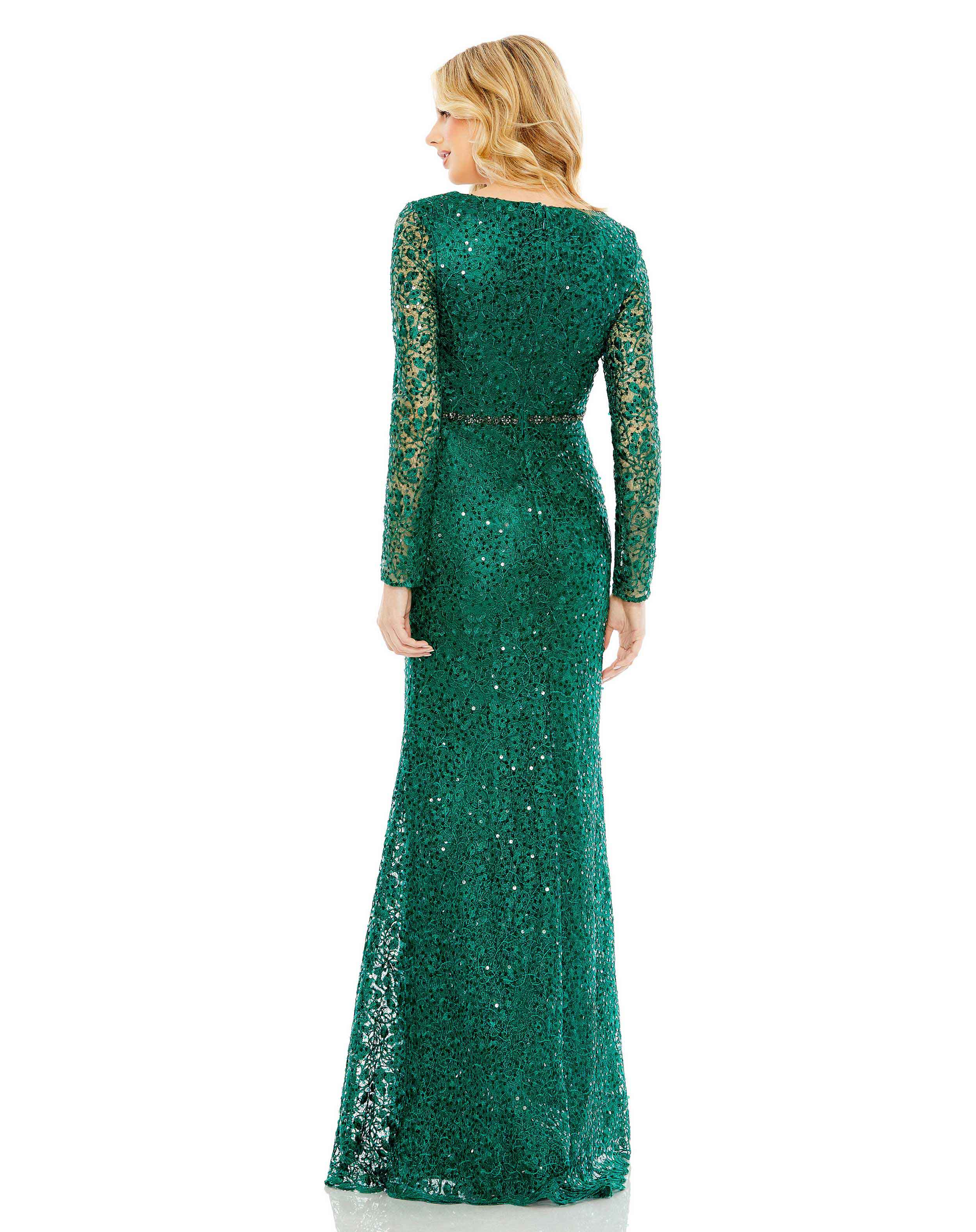 enchanted formal dress Yamileth Formal Lace Up Velvet Dress main image 0