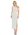 Cocktail Dresses Short Feather Cocktail Midi Dress White