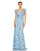 Formal Dresses Formal Long Applique Evening Dress Blue
