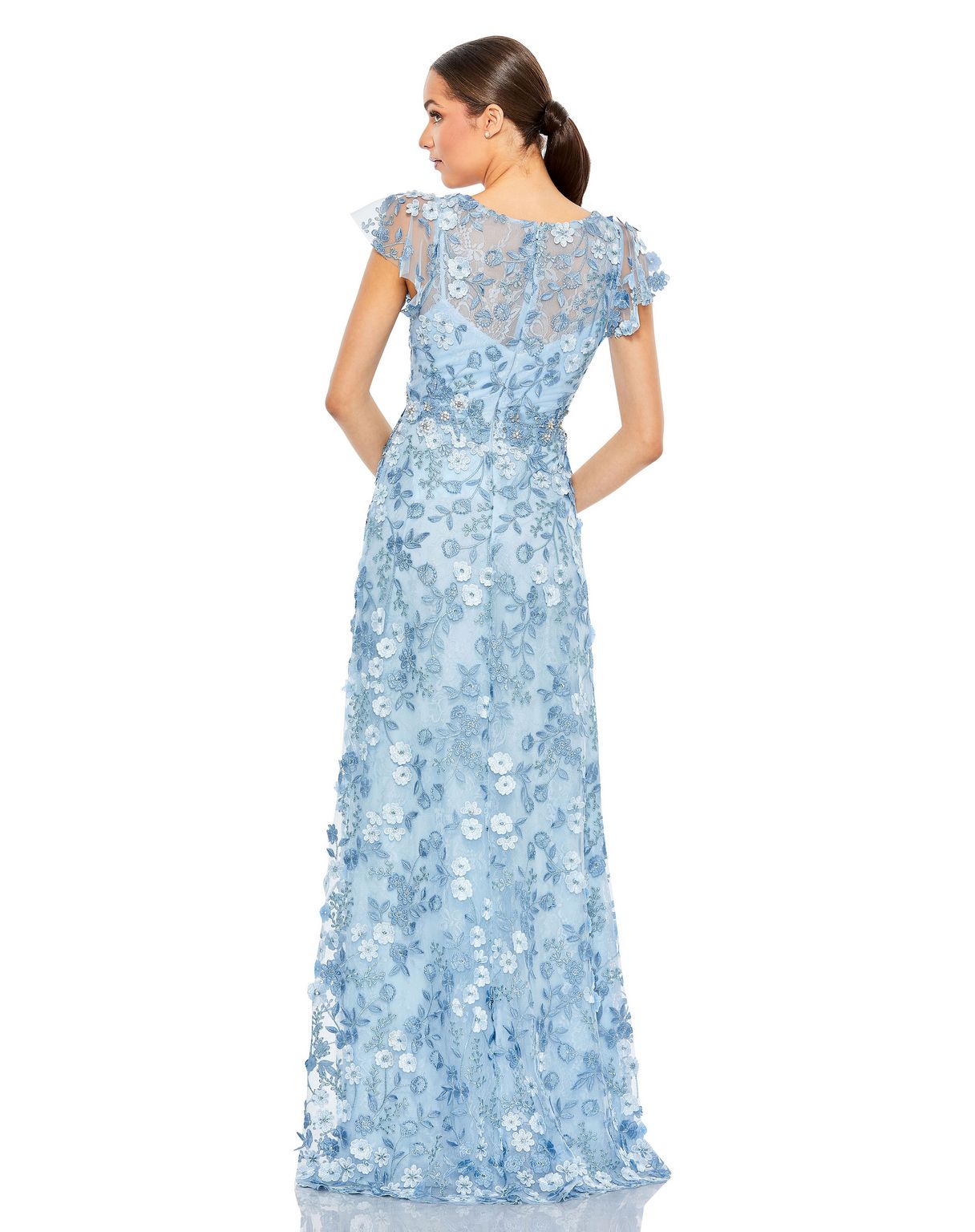 Mac Duggal 68192 Formal Long Applique Evening Dress