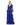 Formal Dresses Cascade Ruffle Long Formal Gown Sapphire