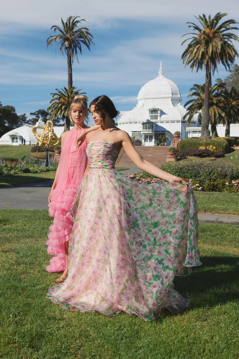 Prom Dresses Long Prom Formal Ruffle Dress Pink Multi