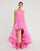 Prom Dresses Prom High Low Formal Dress Hot Pink