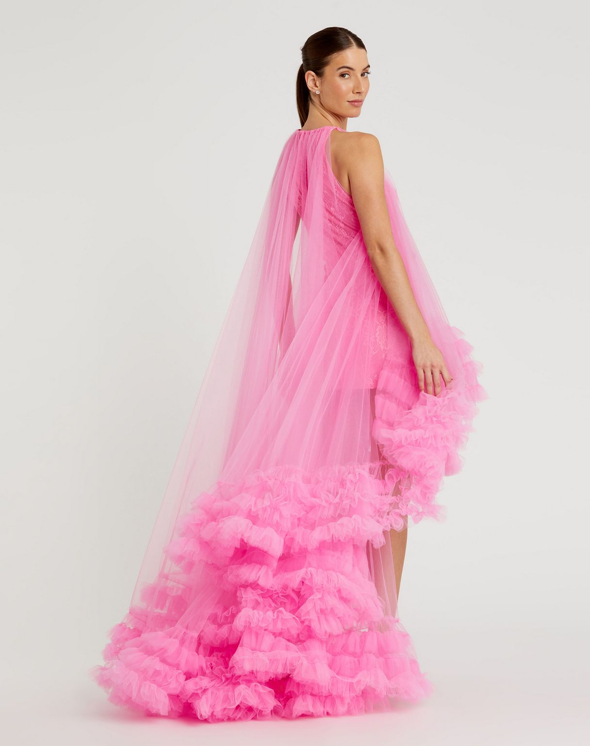 Prom Dresses Prom High Low Formal Dress Hot Pink