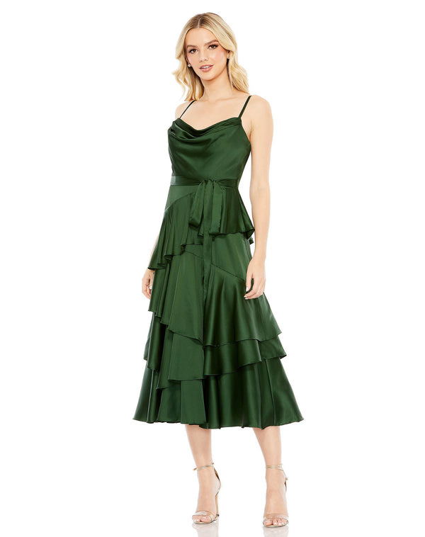 Formal Prom Dress A Line Midi Mac Duggal 68300