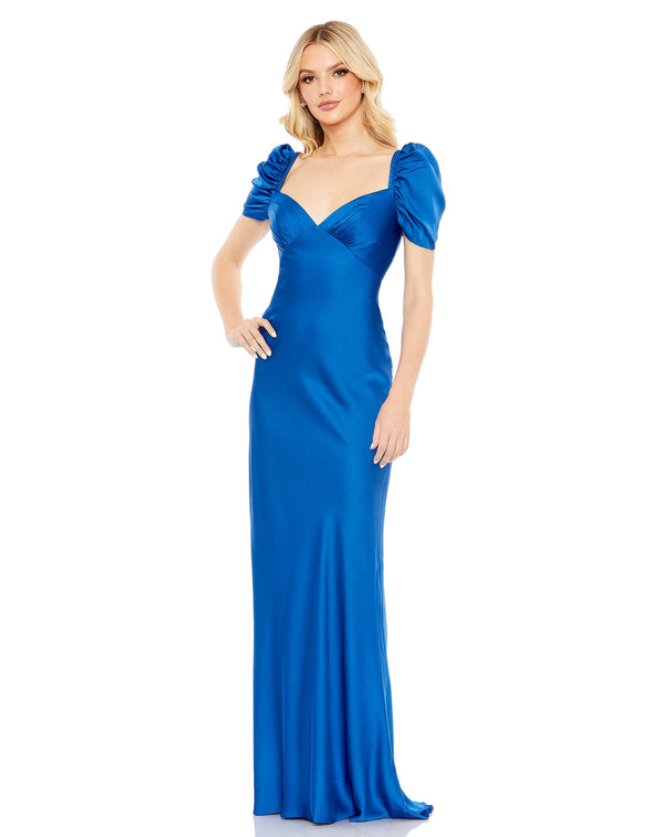 Fitted Long Gown Formal Prom Mac Duggal 68332