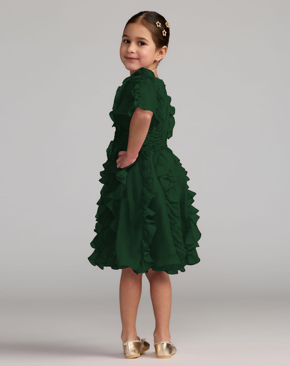 Crew/High-Neck Knee-Length Chiffon Special Occasion A-Line Mac Duggal 68667