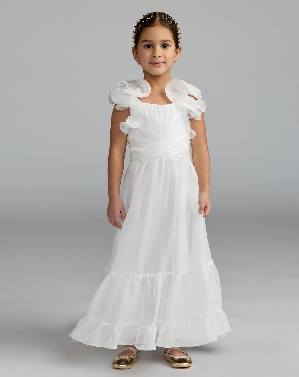 Square Floor-Length Chiffon Special Occasion A-Line Mac Duggal 68669